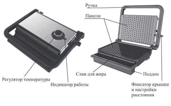 Kitfort KT-1637. Grill elettrico